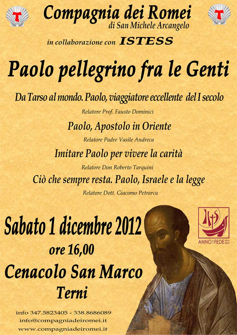2012 Paolo pellegrino fra le Genti